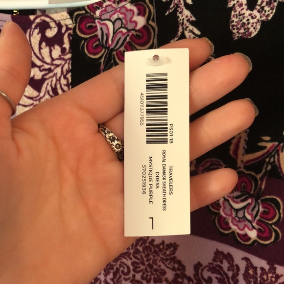 Chico’s patterned dress - Picture 3 of 4